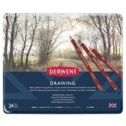 Derwent Drawing Kuru Boya Kalem Seti 24lü