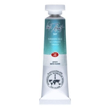 White Nights Watercolor Tüp Sulu Boya 10ml 507 Turquoise Blue