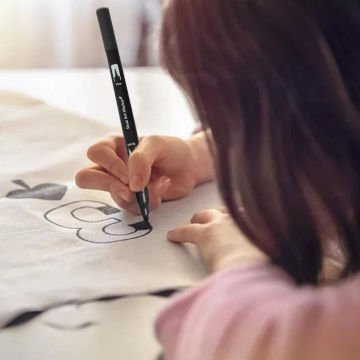 Art Elegant Çift Taraflı Fırça Uçlu Kalem 36 Renk