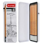 Bruynzeel Expression Graphite Dereceli Karakalem Seti 6'lı