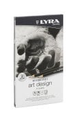 Lyra Art Design Dereceli Karakalem Eskiz Çizim Seti 12'li