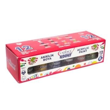 Cadence Kooky Akrilik Boya Seti 12x30ml