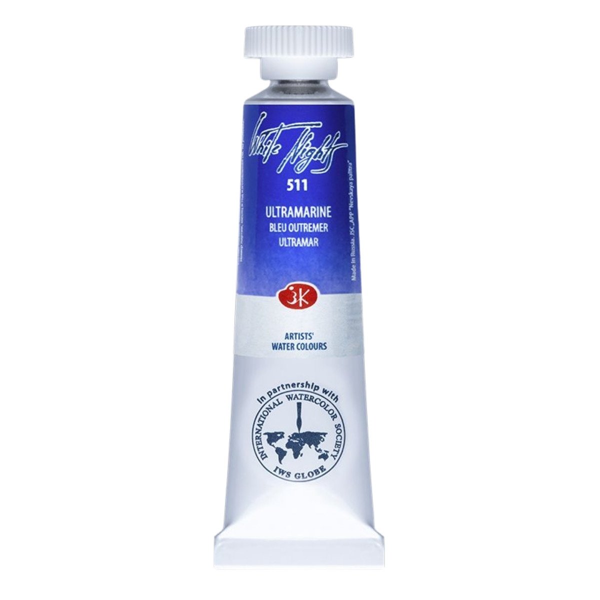White Nights Watercolor Tüp Sulu Boya 10ml 511 Ultramarine