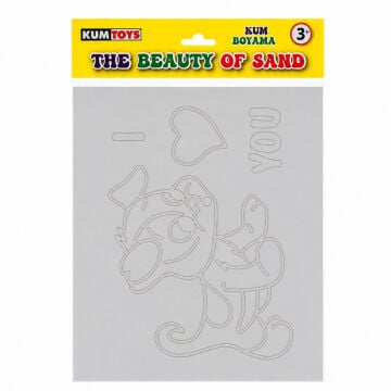 Kumtoys Kum Boyama Set 23x33cm Köpek