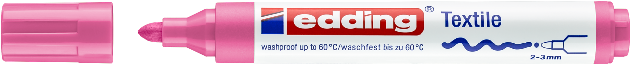 Edding 4500 Tekstil Kalemi 2-3mm Pembe