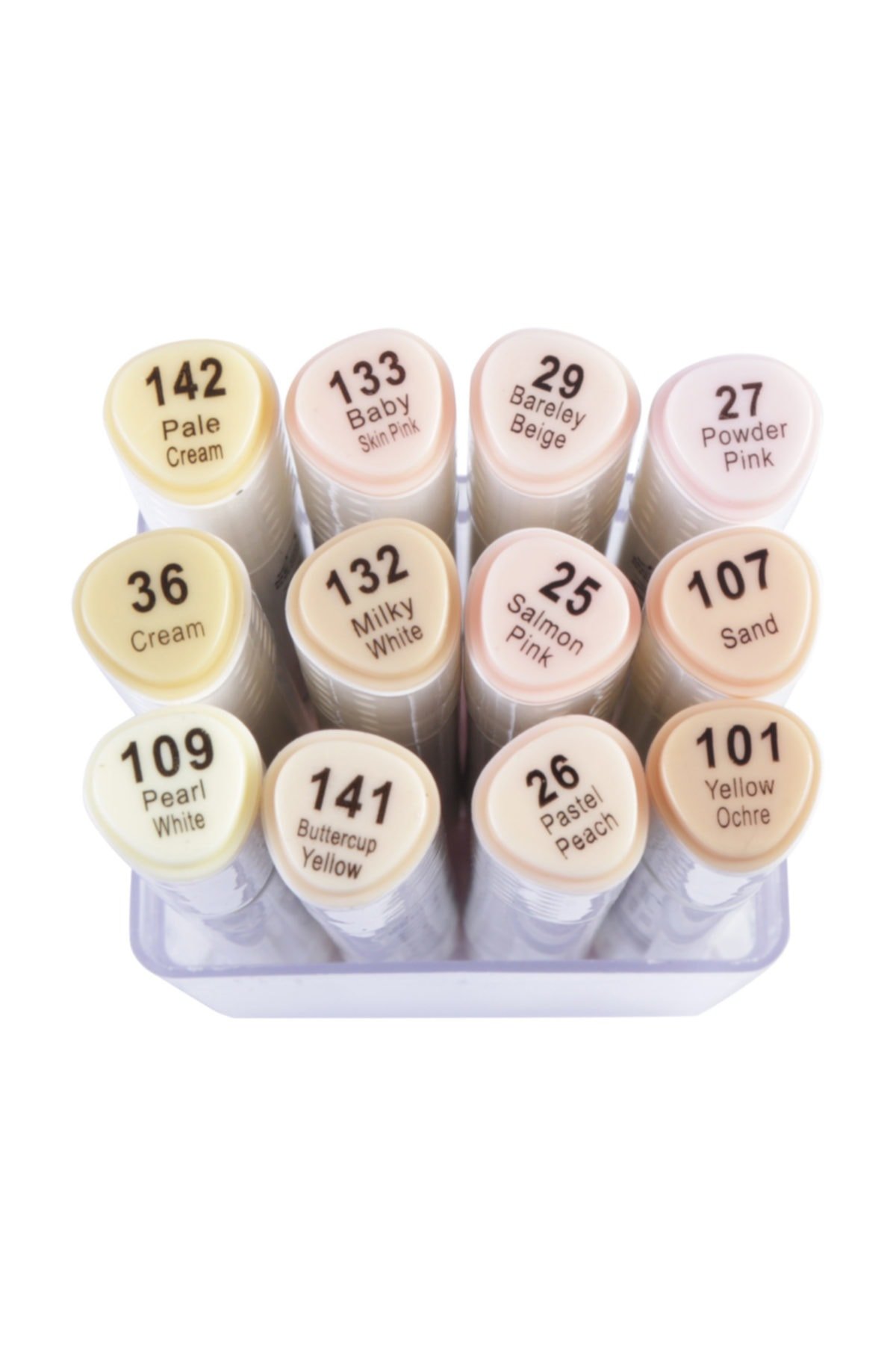 Superior Touch Soft Head MS-888 Twin Marker Kalem Seti 12 Ten Renk
