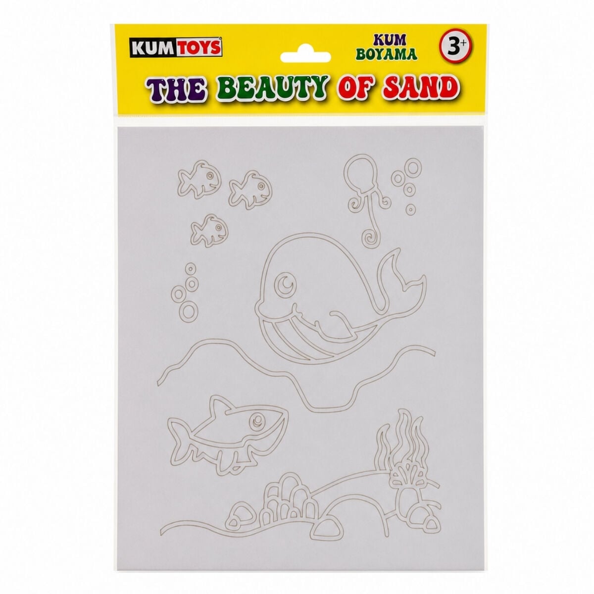 Kumtoys Kum Boyama Set 23x33cm Okyanus