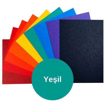 Murano Paspartu Kartonu Çift Taraflı 0.9-1.0mm A4 Yeşil