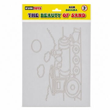 Kumtoys Kum Boyama Set 23x33cm Tren