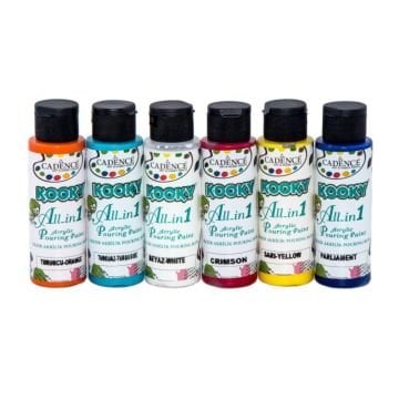 Cadence Kooky Pouring Boya Seti 6x70ml