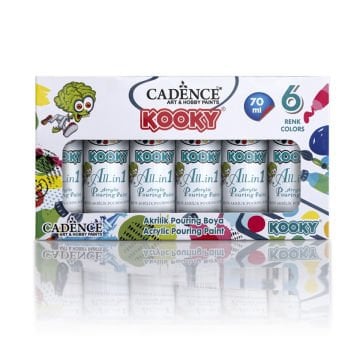 Cadence Kooky Pouring Boya Seti 6x70ml