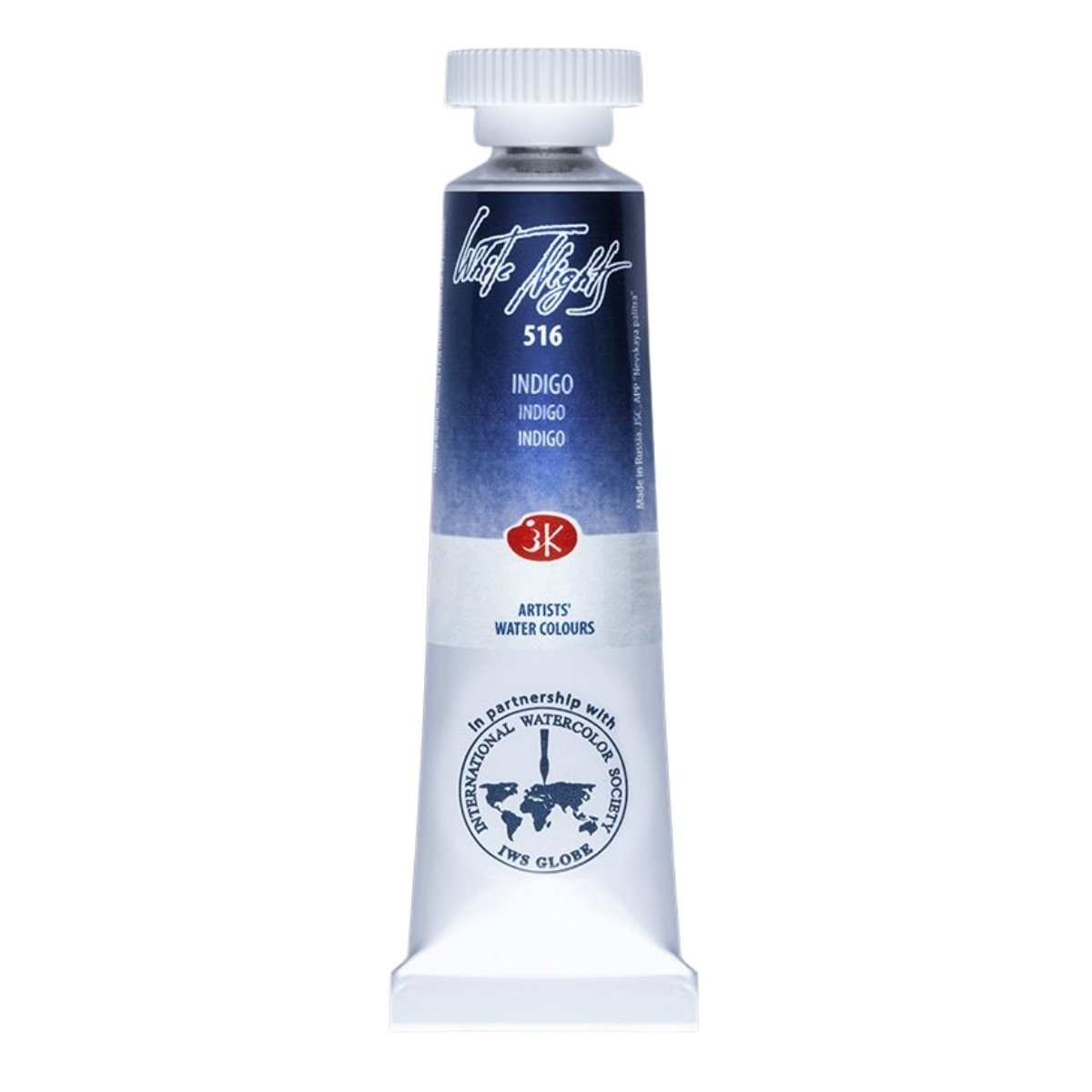 White Nights Watercolor Tüp Sulu Boya 10ml 516 İndigo