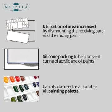 Mijello Airtight Fusion 24 Paleti MWP-3024