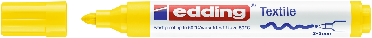 Edding 4500 Tekstil Kalemi 2-3mm Sarı