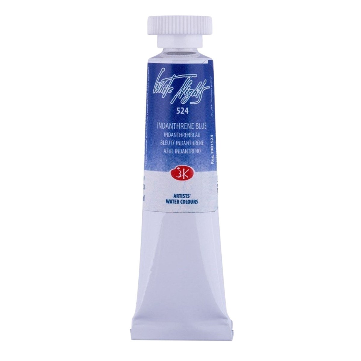 White Nights Watercolor Tüp Sulu Boya 10ml 524 İndanthrene Blue