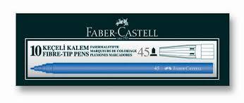 Faber Castell Keçeli Kalem 45 No Mavi