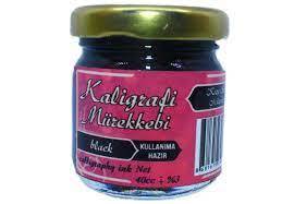 Koza Sanat Kaligrafi Mürekkebi 40ml Siyah