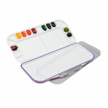 Mijello Airtight Fusion 18 Paleti Pembe MWP-3018