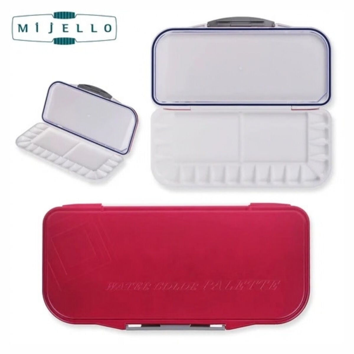 Mijello Airtight Fusion 18 Paleti Pembe MWP-3018