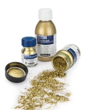 Schmincke Oil Bronze Yağlı Boya Yaldız Pigment 50ml 803 Pale Gold