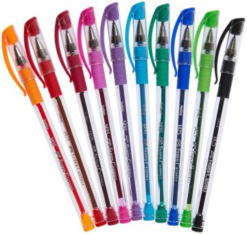 Faber Castell Tükenmez Kalem 1425 Karışık Renk 10lu