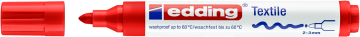 Edding 4500 Tekstil Kalemi 2-3mm Kırmızı