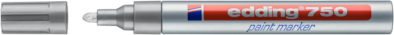 Edding 750 Boya Dekor Marker 2-4 mm Gümüş