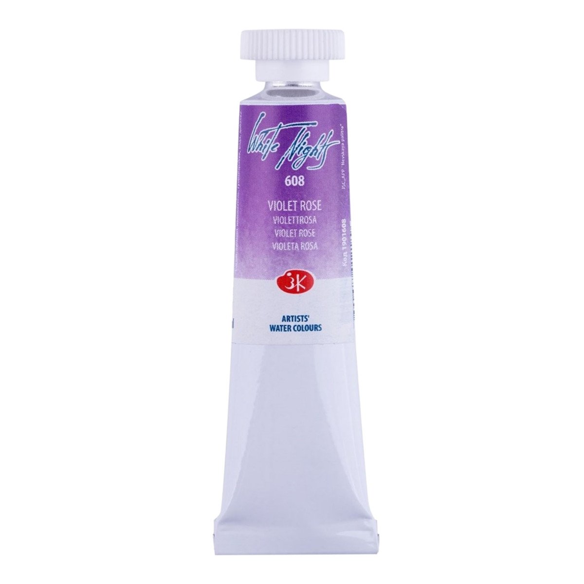 White Nights Watercolor Tüp Sulu Boya 10ml 608 Violet Rose
