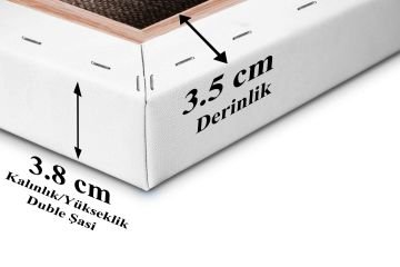 Art İstanbul Profesyonel Tuval 40x120 Double Şasi