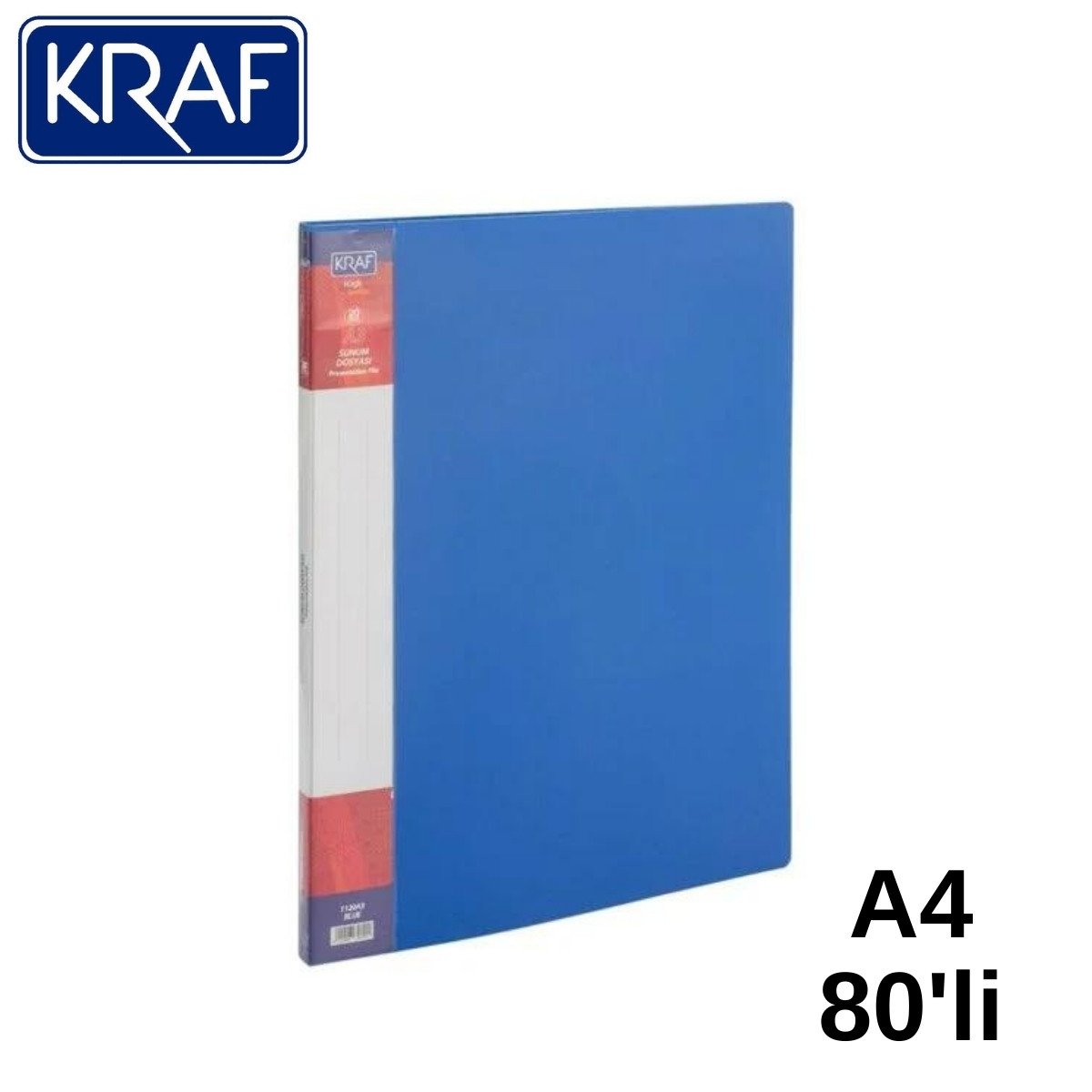Kraf Sunum Dosyası A4 80li Mavi - 215,00 TL | Hakikat Kırtasiye