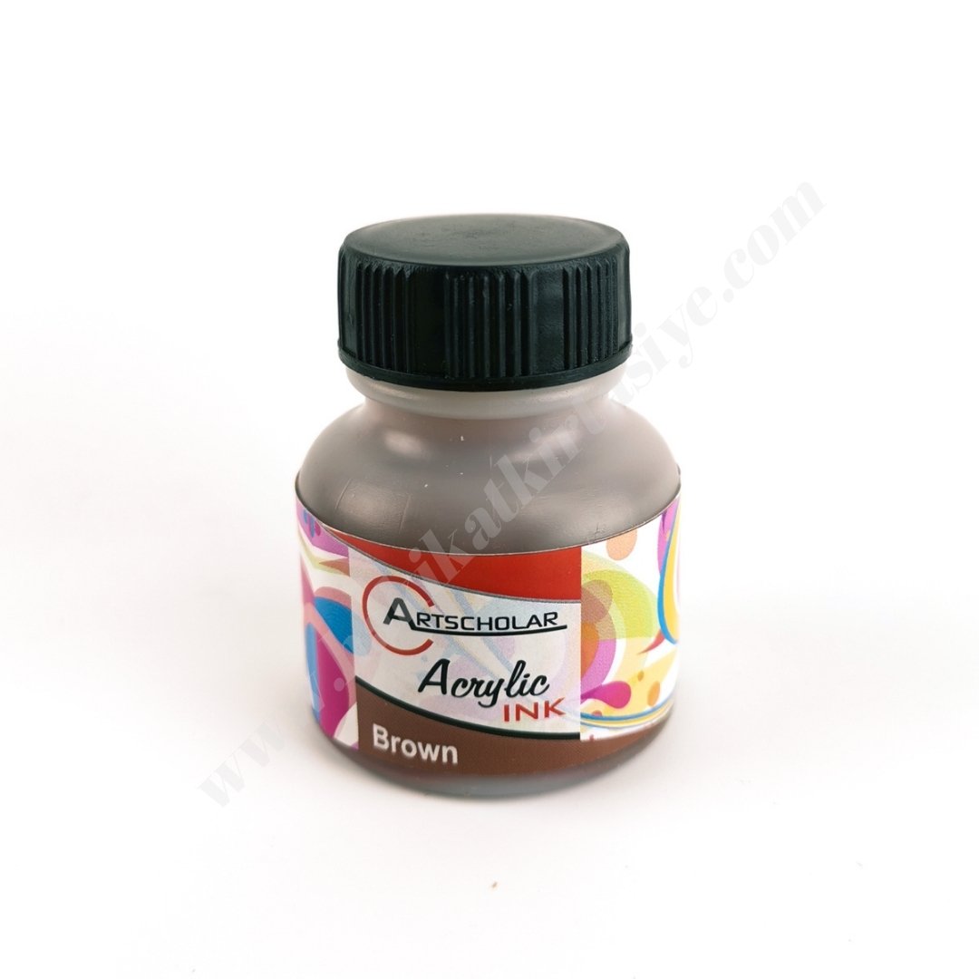 Artscholar Akrillik Mürekkebi 30ml Brown