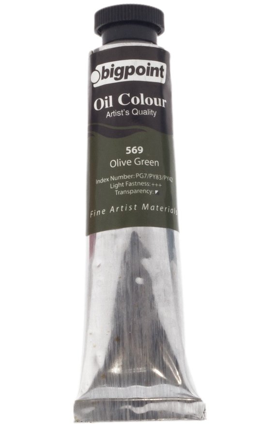 Bigpoint Yağlı Boya 45ml 569 Olive Green
