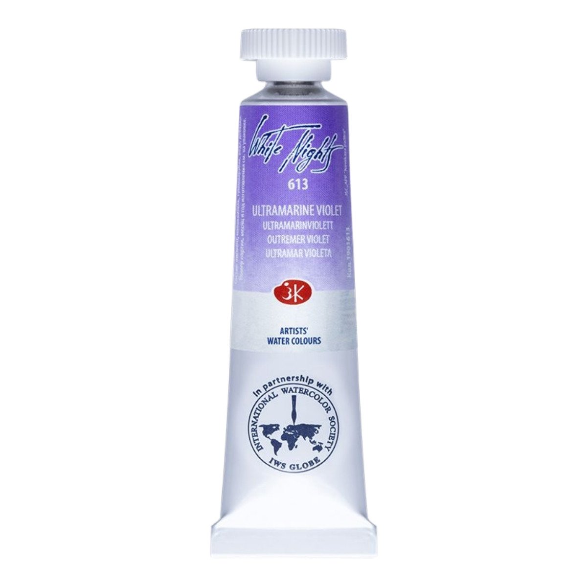 White Nights Watercolor Tüp Sulu Boya 10ml 613 Ultramarine Violet