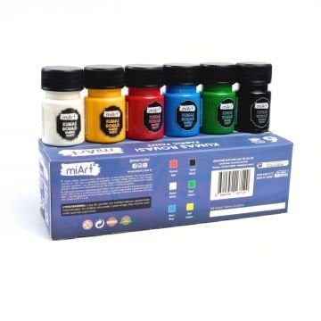 miArt Kumaş Boya Seti 6x30ml