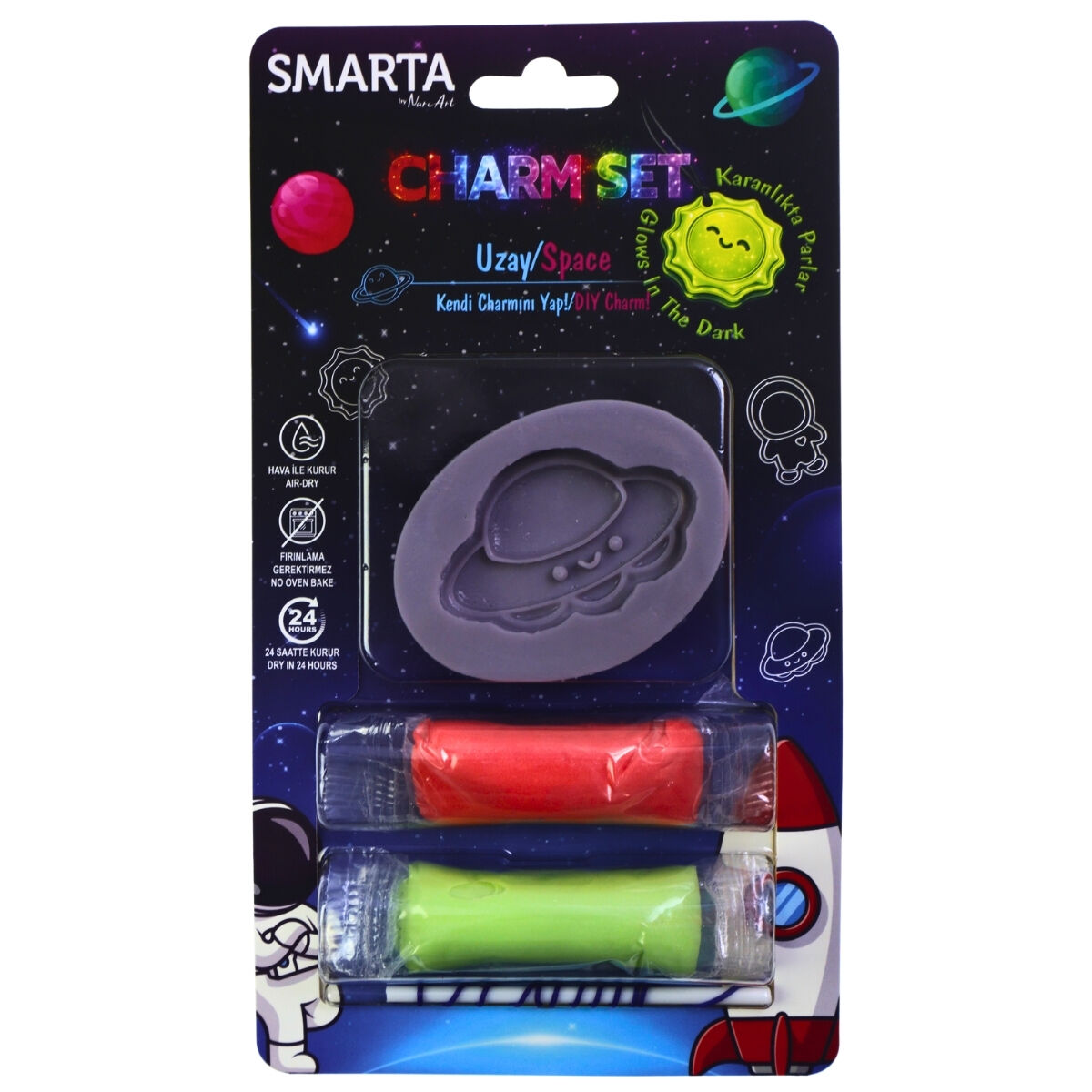 Smarta Charms Seti 5li Uzay Gemisi
