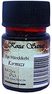 Koza Sanat Hat Mürekkebi 25cc Kırmızı