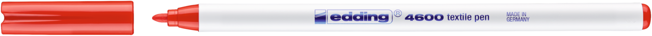 Edding 4600 Tekstil Kalemi 1mm Kırmızı