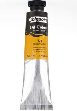 Bigpoint Yağlı Boya 45ml 676 Yellow Ochre