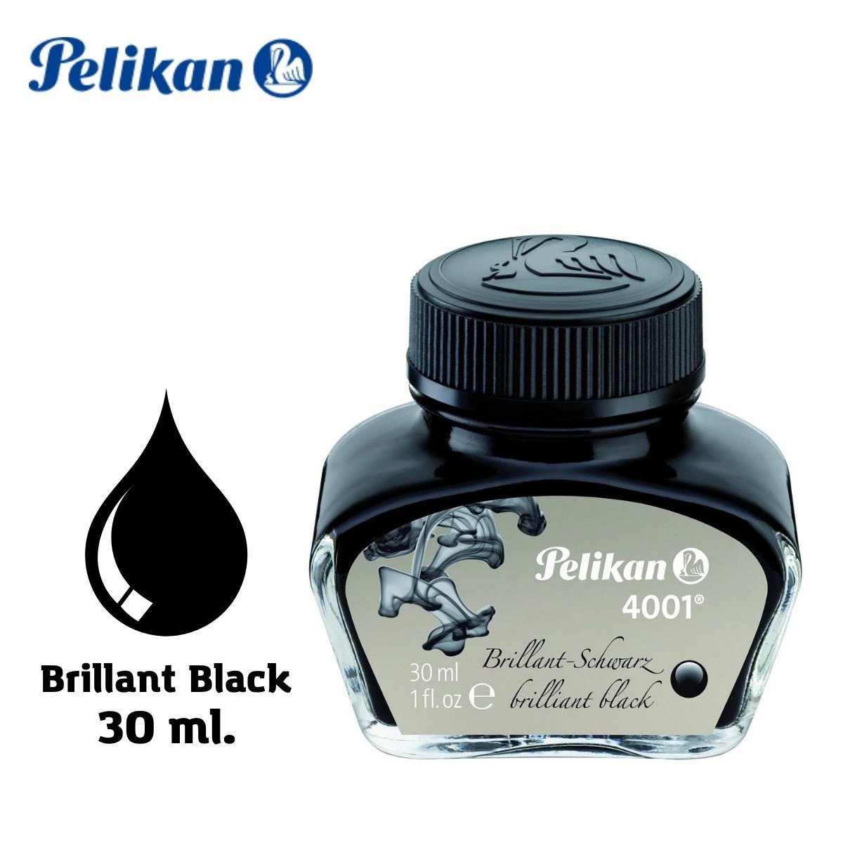 Pelikan Dolma Kalem Mürekkebi 30ml 4001 Siyah