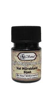 Koza Sanat Hat Mürekkebi 25cc Siyah