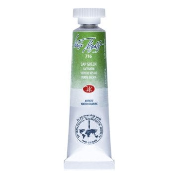 White Nights Watercolor Tüp Sulu Boya 10ml 716 Sap Green