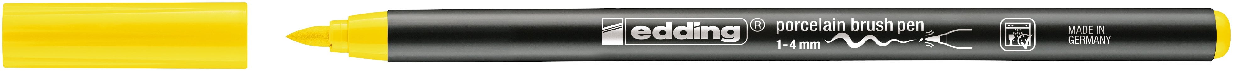 Edding 4200 Porselen Kalemi 1-4mm Sarı