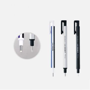 Tombow Mono Zero 2.3mm Yuvarlak Uç Kalem Silgi Yedeği 2li