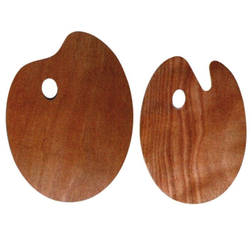 Art Design Ahşap Palet Oval 3-5mm 20x30cm