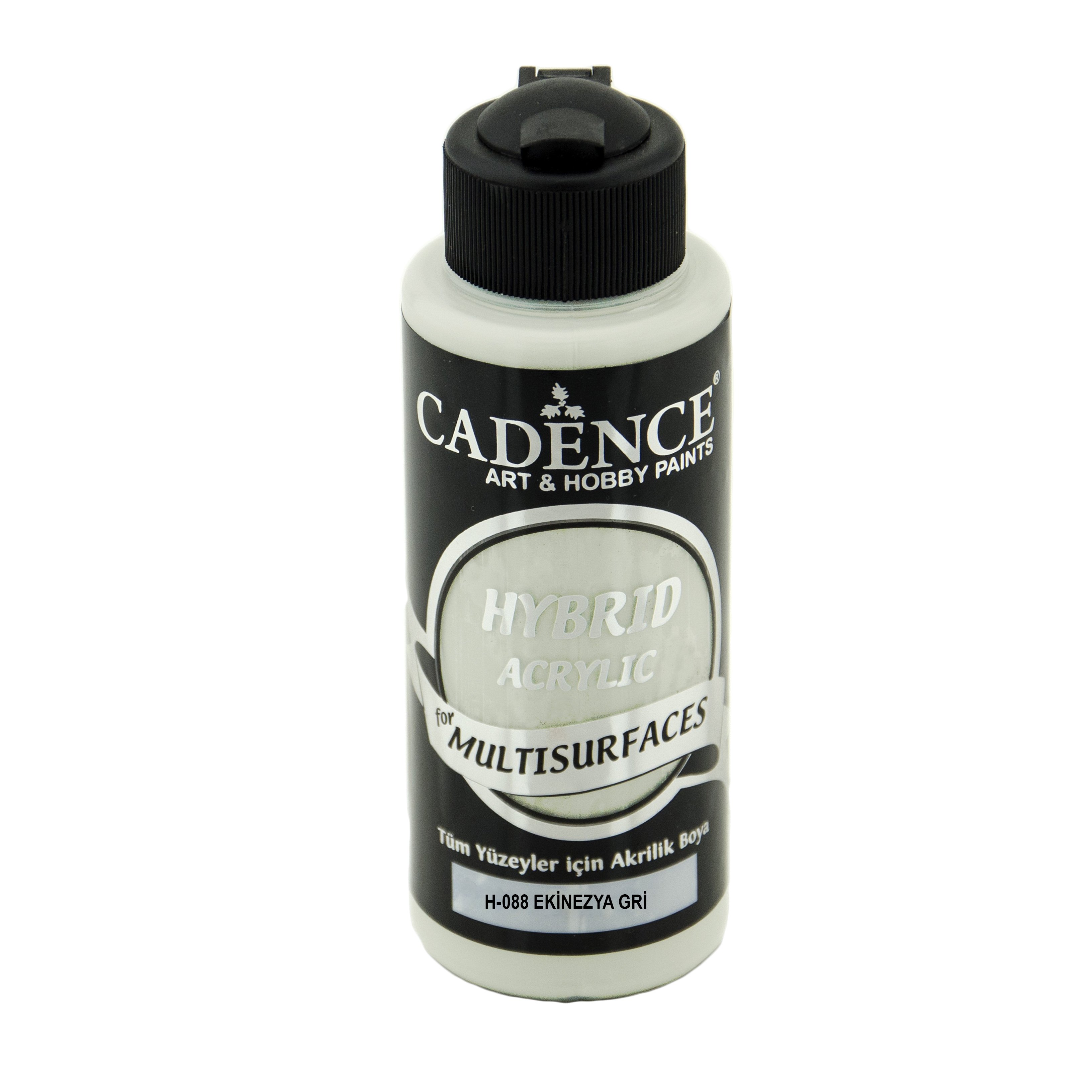 Cadence Hybrid Multisurface Akrilik Boya 120ml H-088 Ekinezya Gri