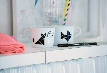 Edding 4200 Porselen Kalemi 1-4mm Kahverengi