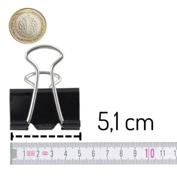 Kraf Çelik Kıskaç 51mm 12li Kutu 451G