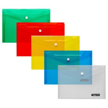 Bigpoint Çıtçıtlı Dosya A5 Mavi