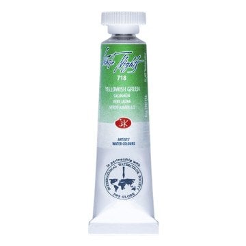 White Nights Watercolor Tüp Sulu Boya 10ml 718 Yellowish Green