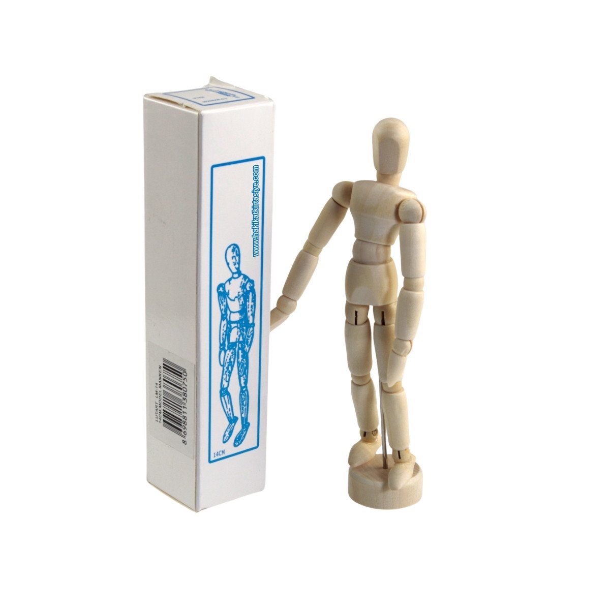Lutart Ahşap Manken Bay 14cm